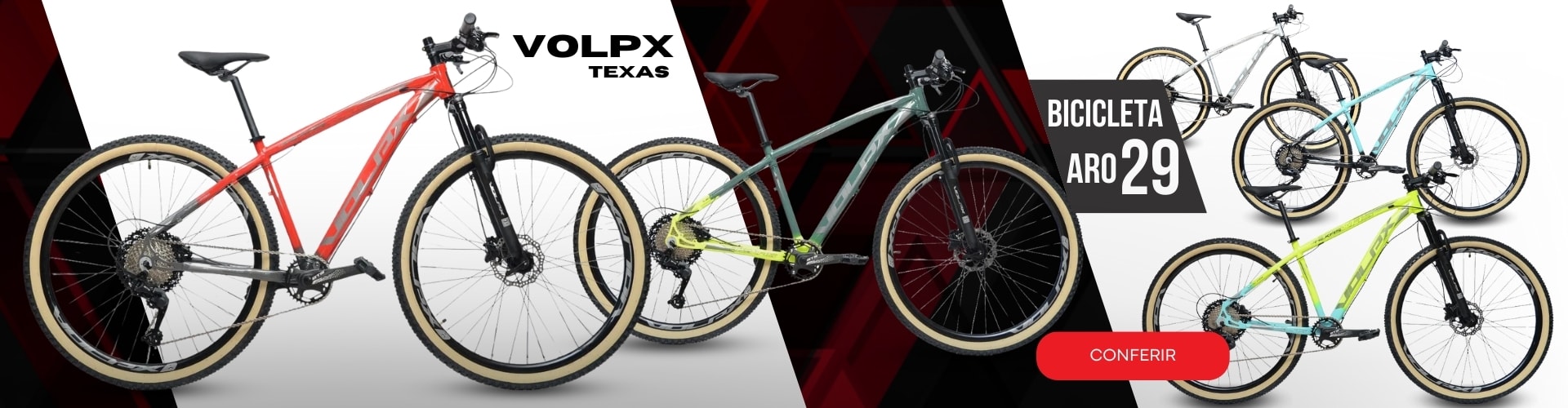 Bicicletas Volpx Texas 12v