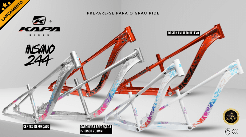 Lançamento Quadros 26 KAPA Insano 244