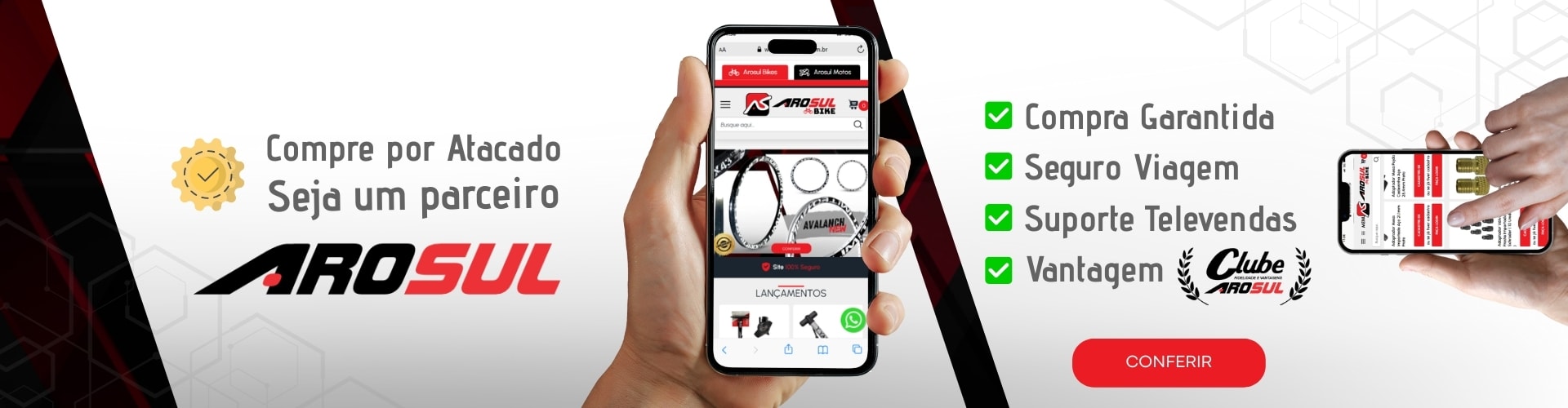 Compre peças bike no atacado