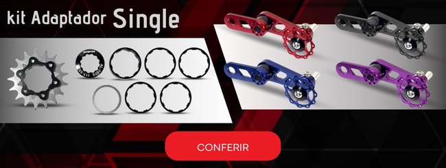 kit adaptador esticador corrente bike grau