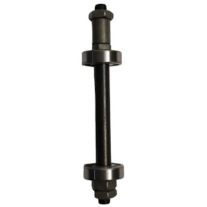 Eixo Traseiro Shun Feng 145mm Aço Preto Grosso 3/8