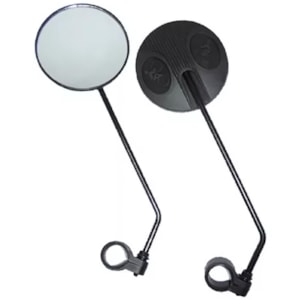 Espelho Retrovisor Bike Absolute Redondo Preto