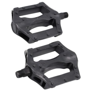 Pedal Bike City Plataforma Inglês 9/16 Nylon Preto