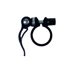 Abraçadeira Selim 31,8mm Alumínio Preto Blocagem