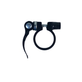 Abraçadeira Selim 31,8mm Alumínio Preto Com Blocagem