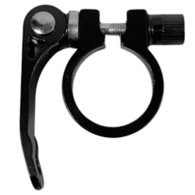 Abraçadeira Selim Absolute 31,8mm Alumínio Preto Com Blocagem