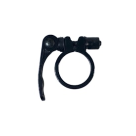 Abraçadeira Selim Importado 34,9mm Alumínio Preto Blocagem