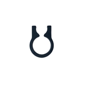 Abraçadeira Selim Monaco 31,8mm Alumínio Preto Fosco