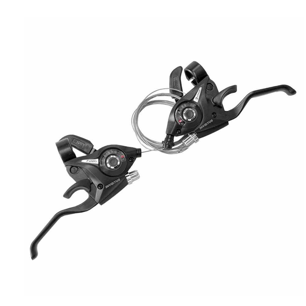 Alavanca Câmbio Ez-Fire Inviktus 21M Alumínio