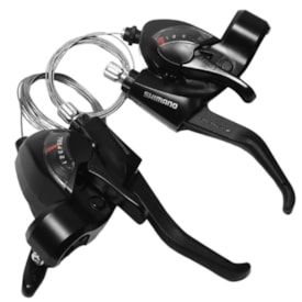 Alavanca Cambio Ez-Fire Shimano Tourney EF-41 21M Aço