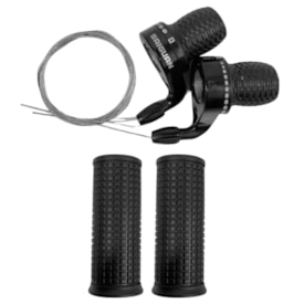 Alavanca Cambio Grip Shift Saiguan 21M Nylon Com Manopla