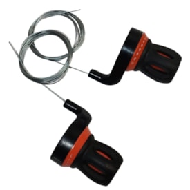 Alavanca Cambio Grip Shift Saiguan 21M Nylon Com Manopla