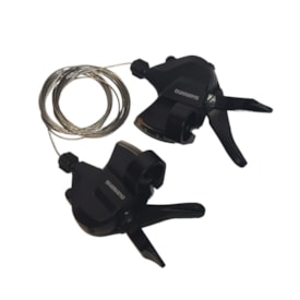 Alavanca Cambio Rapid Fire Shimano Altus M315 24M Aço Sem Maçaneta