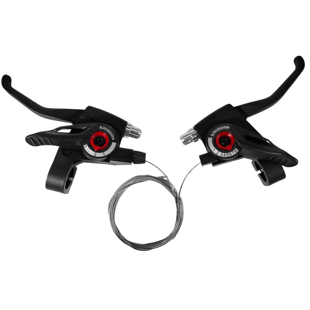 Alavanca Cambio Saiguan Twist Shifter  24 Marchas Nylon Index