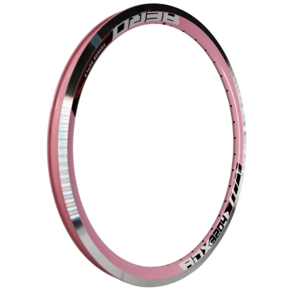 Aro 20 Alumínio Aero ADX 3204 Rosa Branco CNC 36 Furos