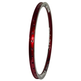 Aro 20 Alumínio Aero Arosul Race Vermelho Branco CNC 36 Furos