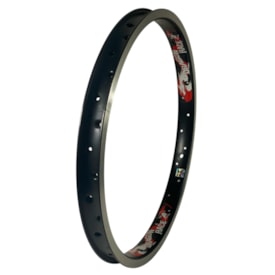 Aro 20 BMX Alumínio Aero Arosul Dragon Race Preto CNC 36 Furos