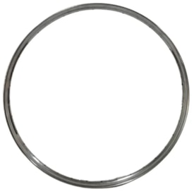 Aro 26 BC Aço Comum SW Passeio Cromado Com Fundo Azul 36 F