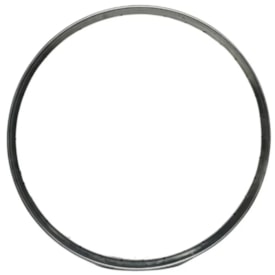 Aro 26 BC Aço Comum WG Passeio Cromado Com Fundo Azul 36 F