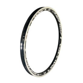 Aro 26 MTB Alumínio Aero Arosul Avalanche Preto Branco CNC 36 Furos