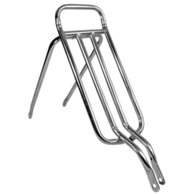 Bagageiro de Bicicleta Tubular Aro 26 AMR Cromado