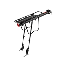 Bagageiro de Bicicleta Tubular Passeio TSW Preto