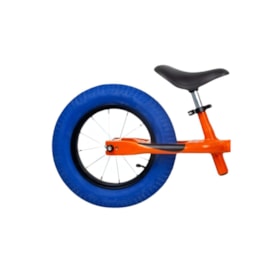 Bicicleta Aro 12 Nathor Balance Raiado Laranja