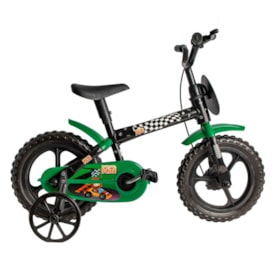 Bicicleta Aro 12 Styll Radical Kid Preto Verde