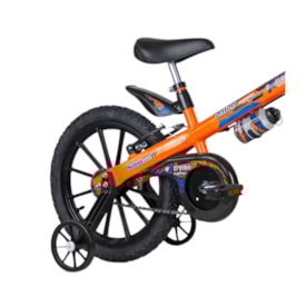 Bicicleta Aro 16 Nathor Exreme Preto e Laranja