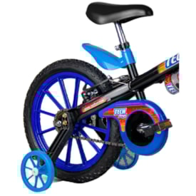 Bicicleta Aro 16 Nathor Tech Boys Preto Azul