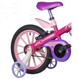Bicicleta Aro 16 Nathor Top Girls Rosa