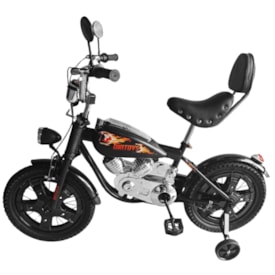 Bicicleta Aro 16 Unitoys Chopper Fire