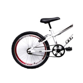 Bicicleta Aro 20 Garra7 Flash com Suspensão Preto