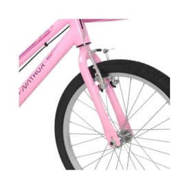Bicicleta Aro 20 Nathor Bella Rosa e Pink
