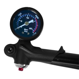 Bomba de Ar Suspensão Inviktus Manômetro 300PSI