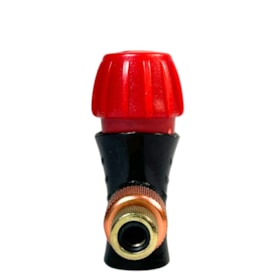 Bomba Leão Para CO2 Bico Duplo Com Regulador