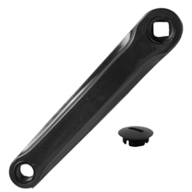 Braço Pedivela Esquerdo Logan Preto 170mm