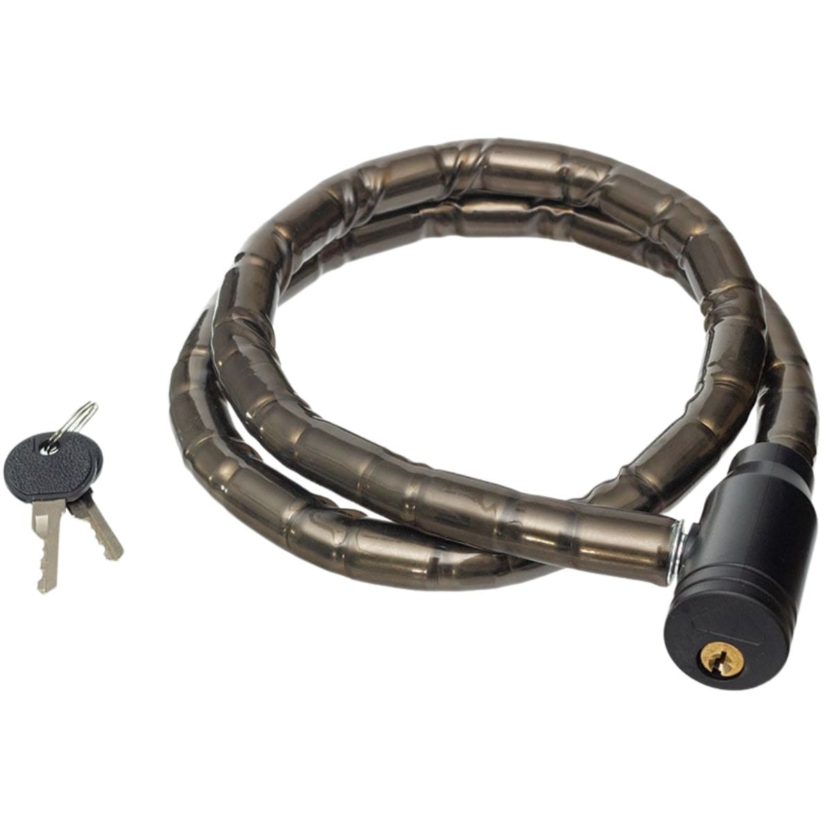 Cadeado de Bicicleta Espiral Articulado GTA Com Chave 18mm X 1M