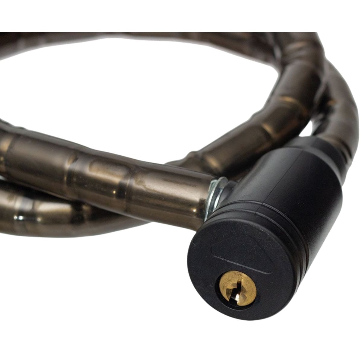 Cadeado de Bicicleta Espiral Articulado GTA Com Chave 18mm X 1M