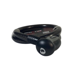 Cadeado de Bicicleta Espiral Inviktus Com Chave 15mm X 80cm