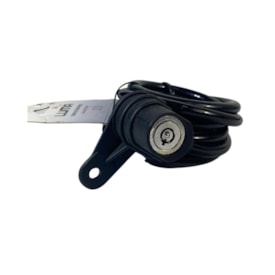 Cadeado de Bicicleta Espiral Luma Com Chave 10mm X 1,85M