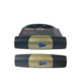 Cadeado de Bicicleta Tipo U Inviktus Com Chave 170mm X 245mm