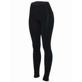 Calça de Ciclismo Feminina Stroll Forro Coolmax Preto