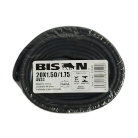 Câmara Aro 20 Bison Válvula Americana 33mm 1.50/1.75