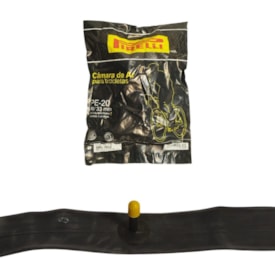 Câmara Aro 20 PE Pirelli Válvula Americana 33mm Balão