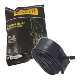 Câmara Aro 26 PE Pirelli Válvula Americana 48mm 2.2