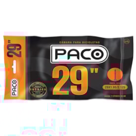 Câmara Aro 29 Paco Válvula Presta 48mm 1.95/2.125