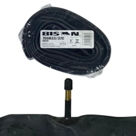 Camara Aro 700 Bison Válvula Americana 48mm 33/37C