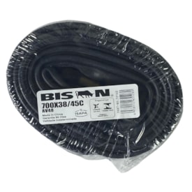 Câmara Aro 700 Bison Válvula Americana 48mm 38/45C