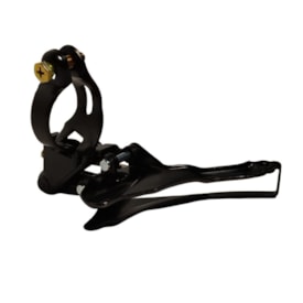 Cambio Dianteiro Saiguan QD-08A 31,8mm Puxa Por Cima Preto Para Pedivela Reduzido